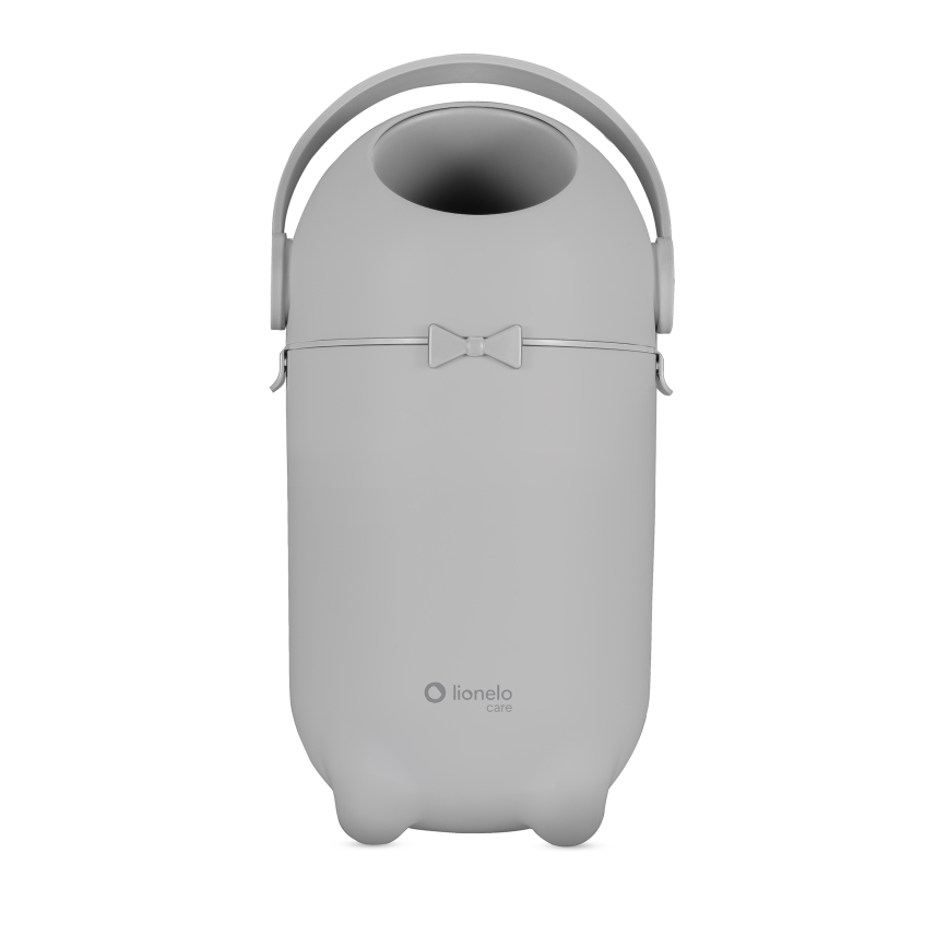 Lionelo - Cubo para pañales PUREBIN 10 l Gris