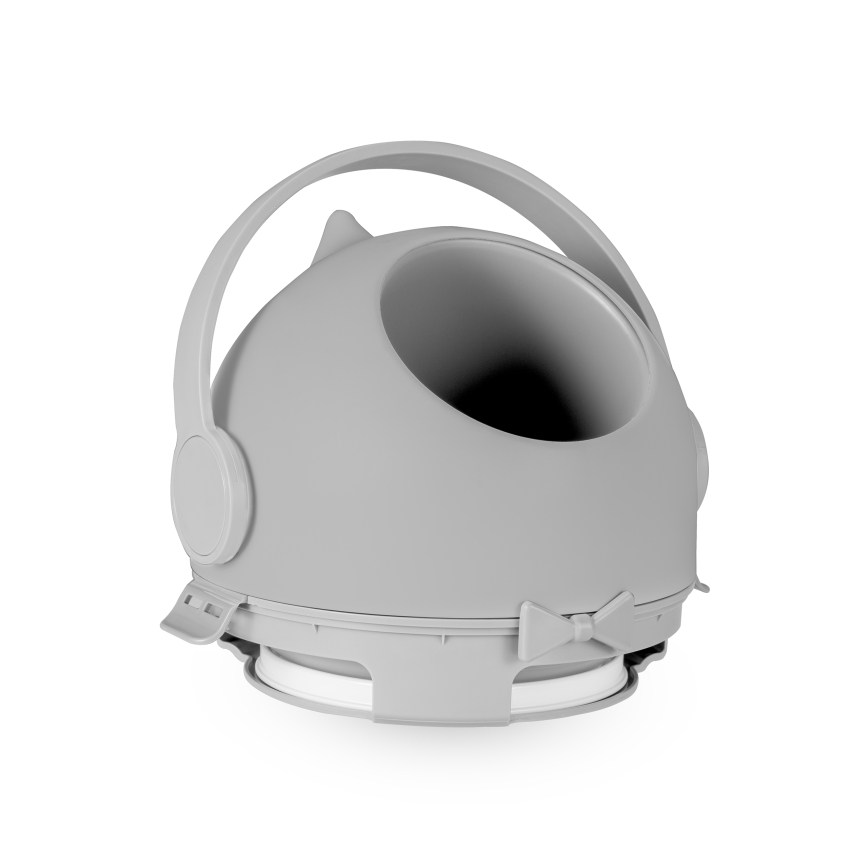 Lionelo - Cubo para pañales PUREBIN 10 l Gris