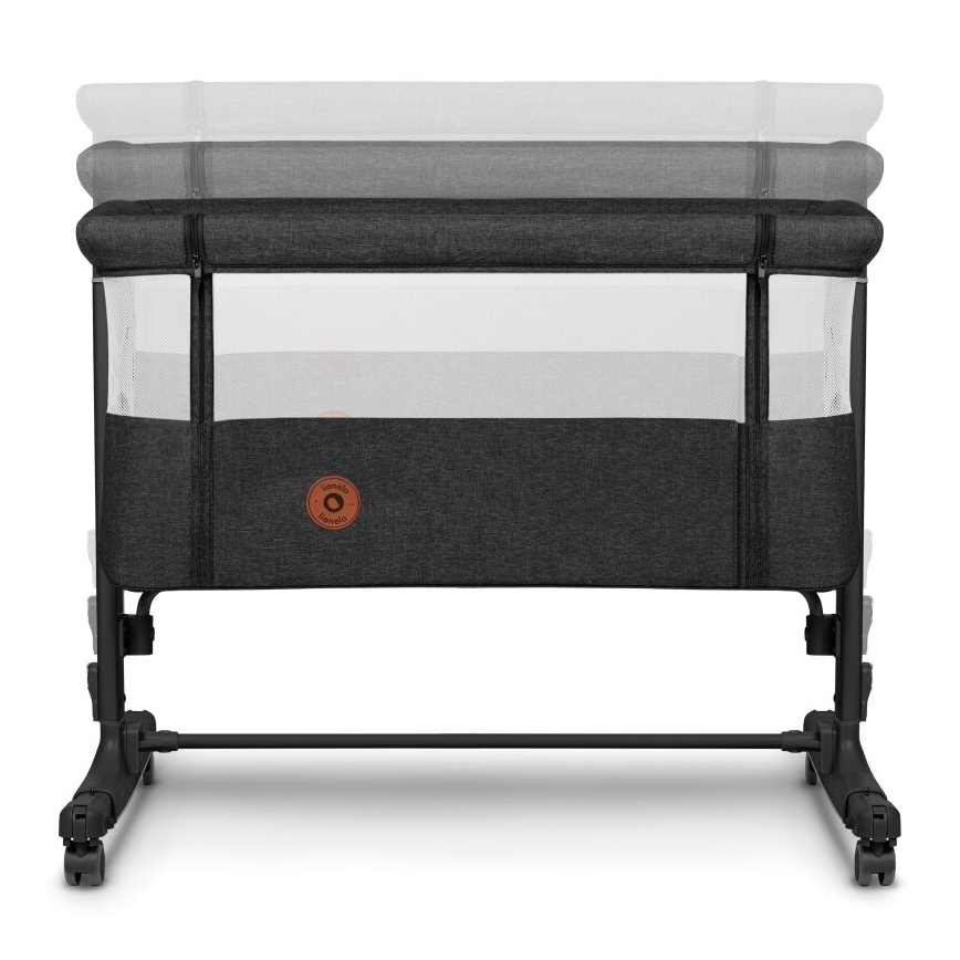 Lionelo - Cuna 3 en 1 AURORA negra