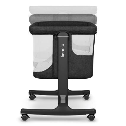 Lionelo - Cuna 3 en 1 AURORA negra