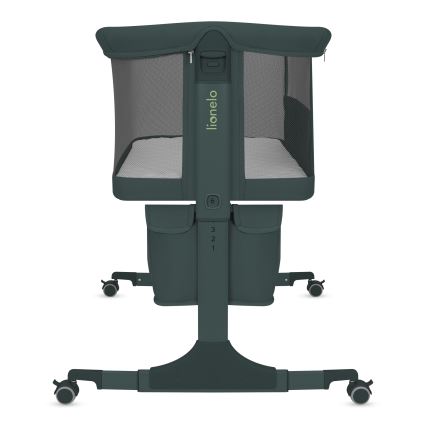 Lionelo - Cuna 3 en 1 JODIE Verde Grafito