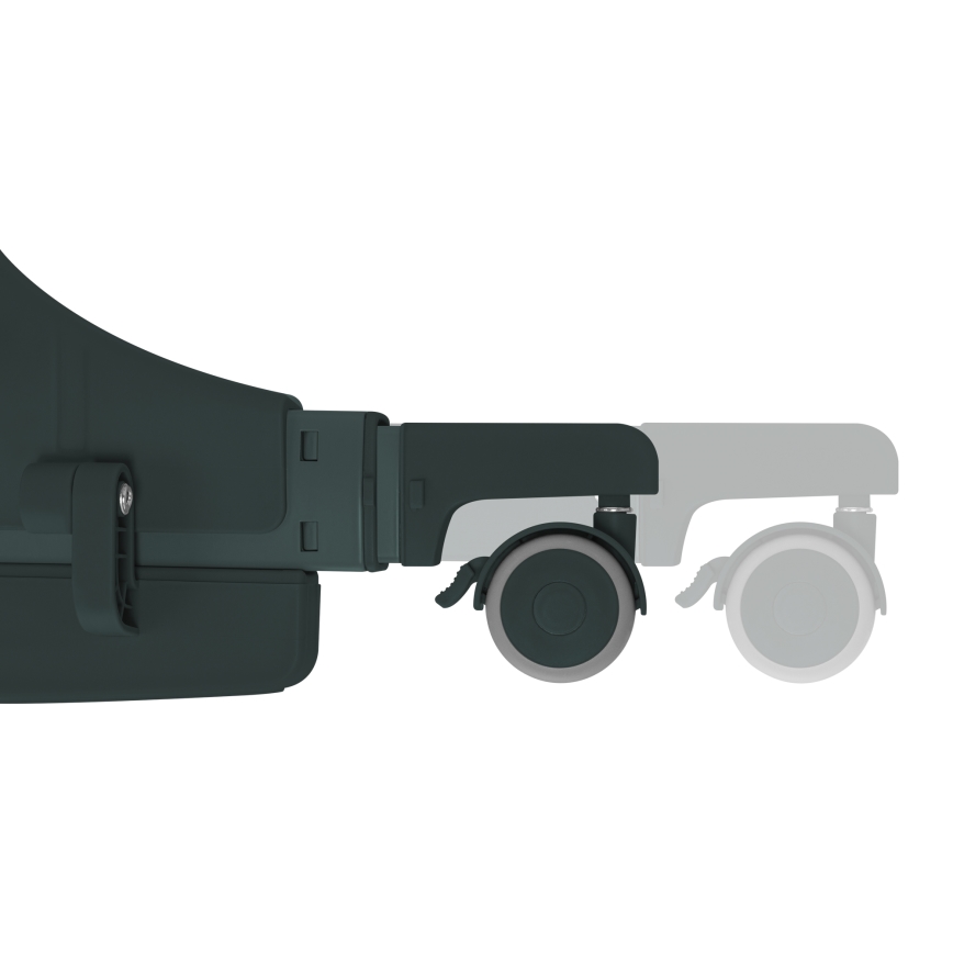 Lionelo - Cuna 3 en 1 JODIE Verde Grafito