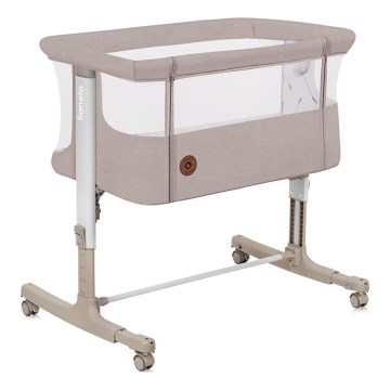 Lionelo - Cuna 3 en 1 para bebé AURORA beige
