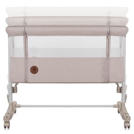 Lionelo - Cuna 3 en 1 para bebé AURORA beige