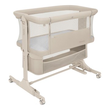 Lionelo - Cuna 3 en 1 para bebé JODIE Beige Cream