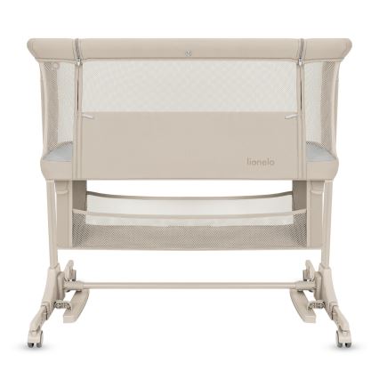 Lionelo - Cuna 3 en 1 para bebé JODIE Beige Cream