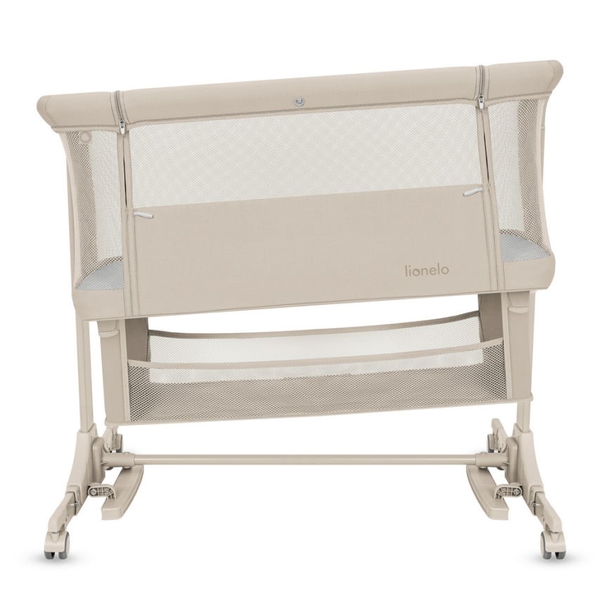 Lionelo - Cuna 3 en 1 para bebé JODIE Beige Cream