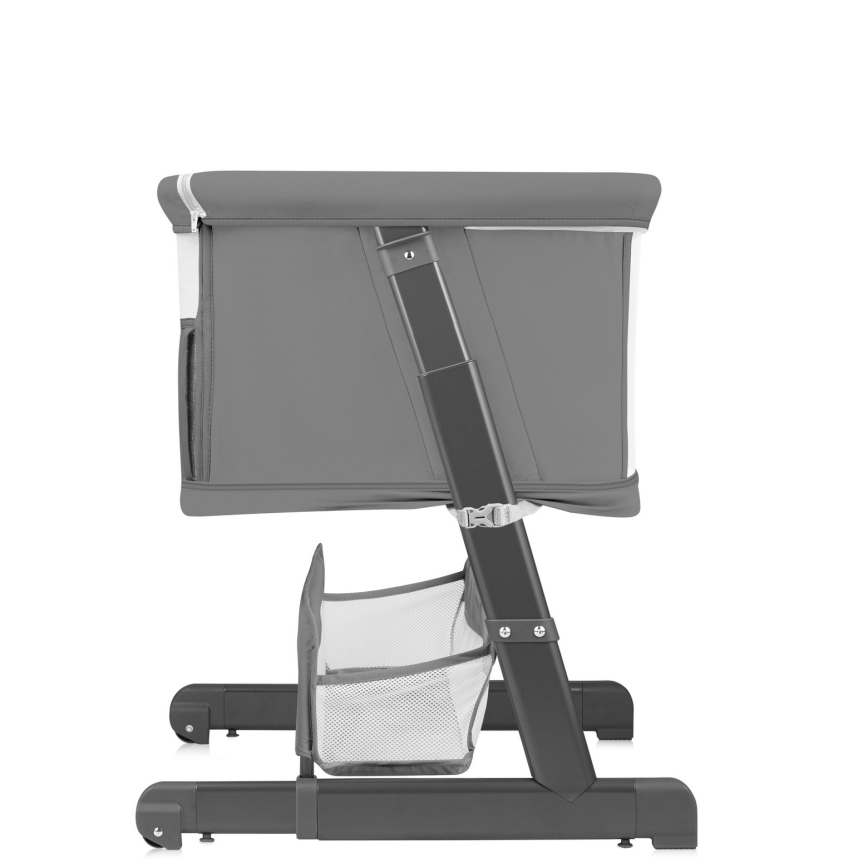 Lionelo - Cuna 5 en 1 THOMI PLUS Gris Hormigón