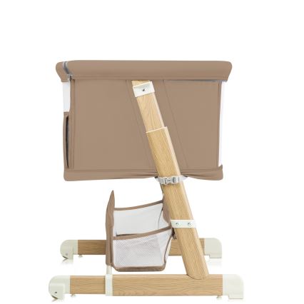 Lionelo - Cuna convertible 5 en 1 THOMI PLUS Beige Caramelo