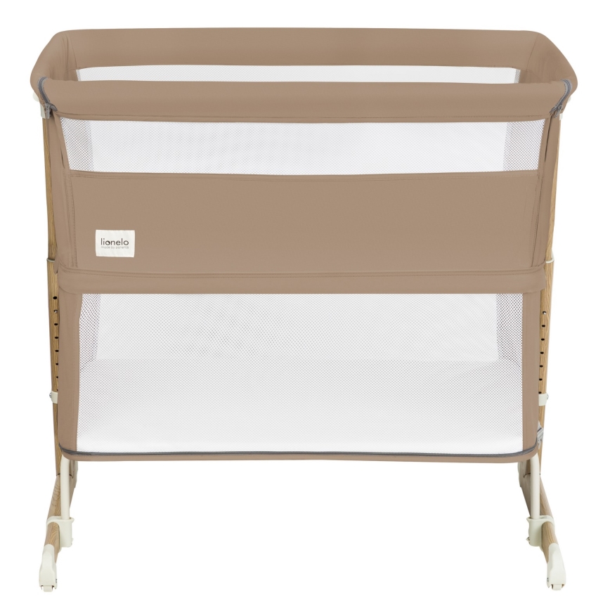 Lionelo - Cuna convertible 5 en 1 THOMI PLUS Beige Caramelo