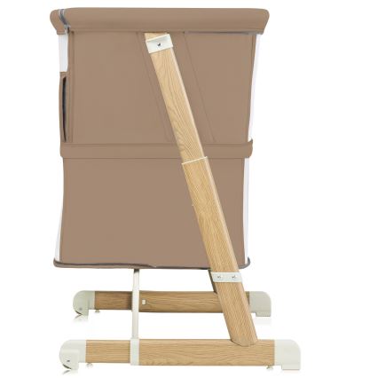 Lionelo - Cuna convertible 5 en 1 THOMI PLUS Beige Caramelo