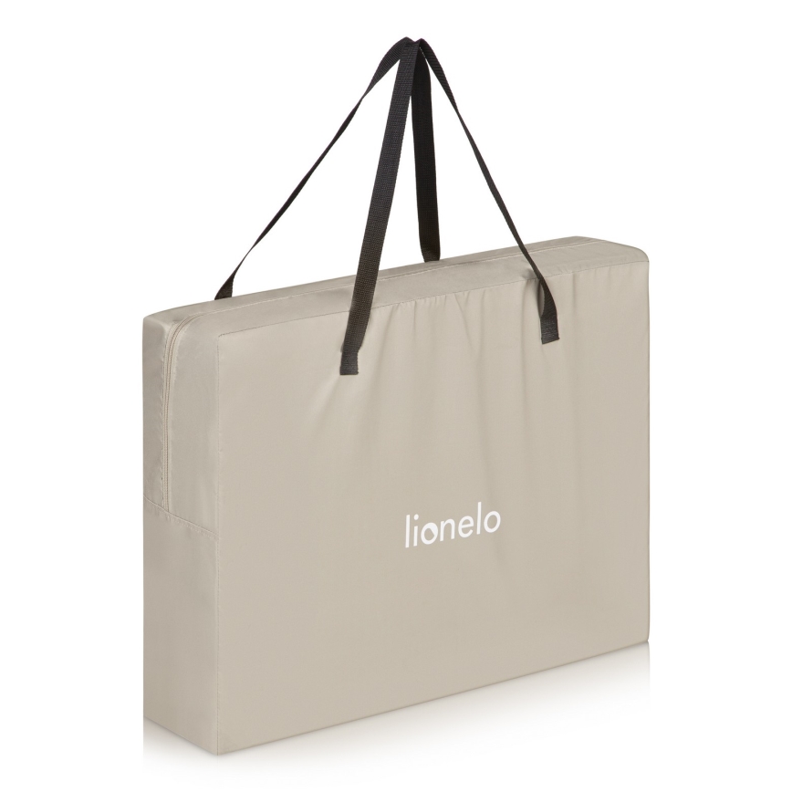 Lionelo - Cuna de viaje 3 en 1 ALICE Beige Oliva