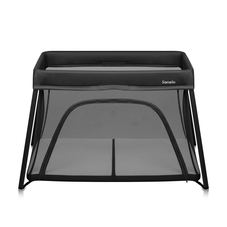Lionelo - Cuna de viaje 3 en 1 ALICE Negra