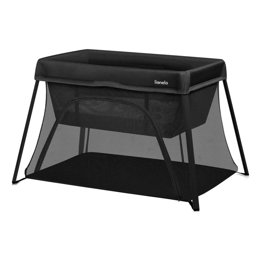 Lionelo - Cuna de viaje 3 en 1 ALICE Negro