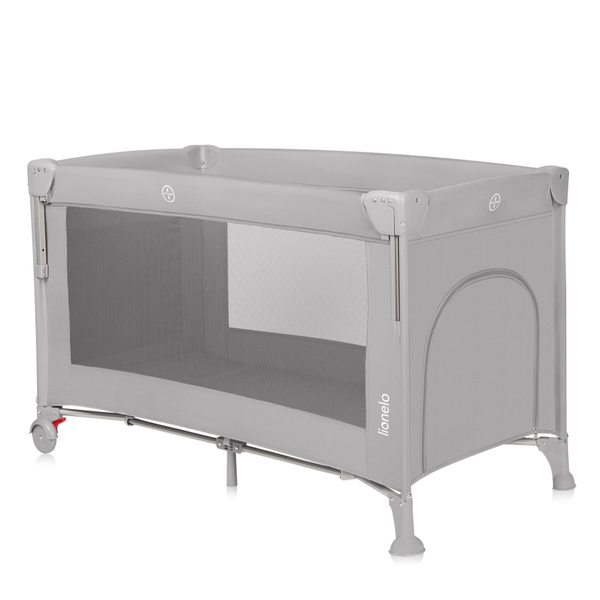 Lionelo - Cuna de viaje 3 en 1 ELLEN Gris Hormigón
