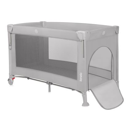 Lionelo - Cuna de viaje 3 en 1 ELLEN Gris Hormigón