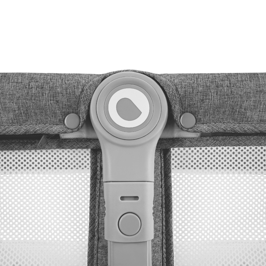 Lionelo - Cuna de viaje 3 en 1 MALIN Gris piedra