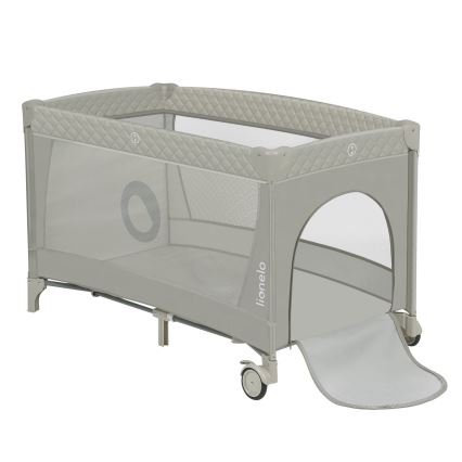 Lionelo - Cuna de viaje FLOWER Capuchino