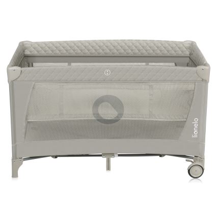 Lionelo - Cuna de viaje FLOWER Capuchino