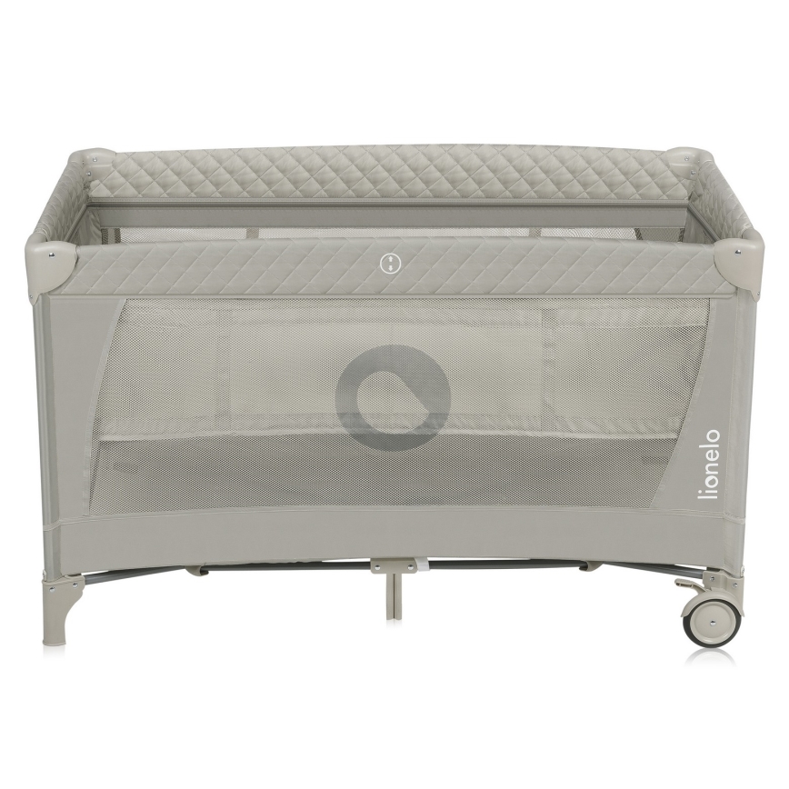 Lionelo - Cuna de viaje FLOWER Capuchino