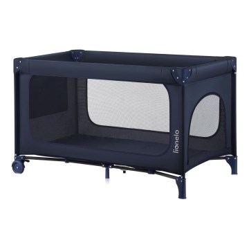 Lionelo - Cuna de viaje JASMIN EASY FOLD Azul marino