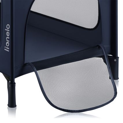 Lionelo - Cuna de viaje JASMIN EASY FOLD Azul marino