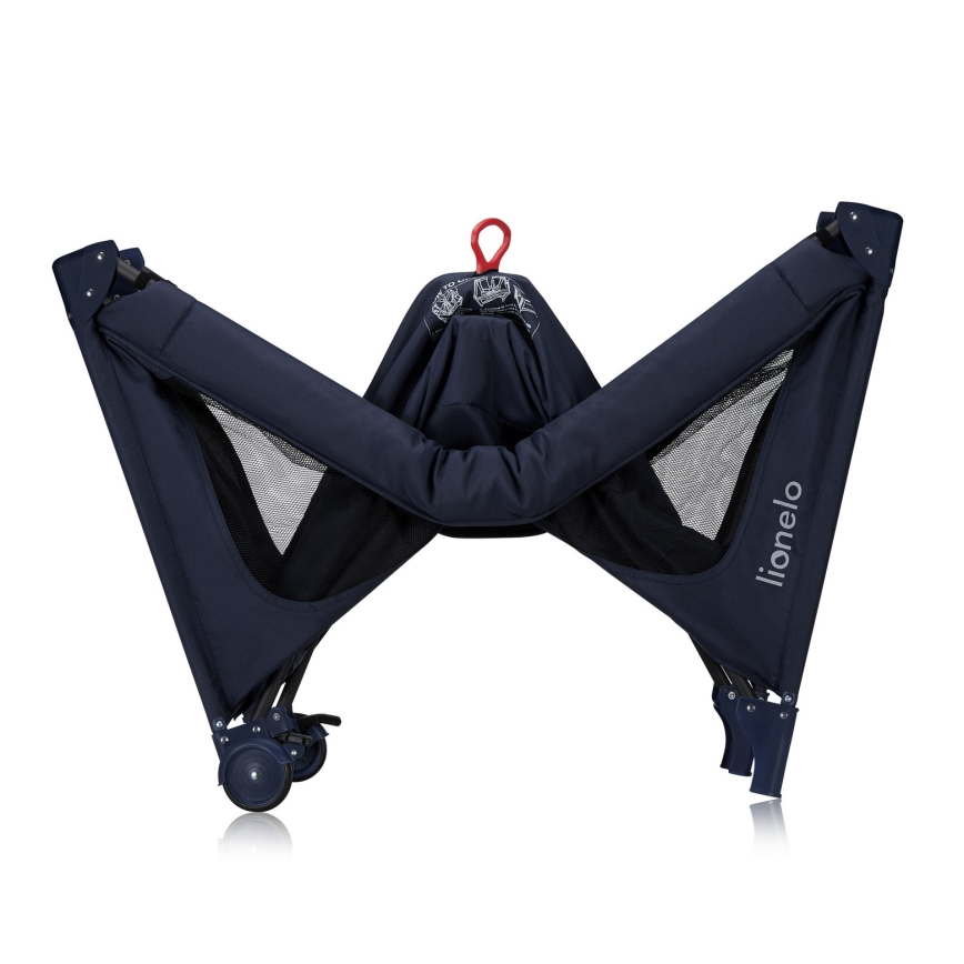 Lionelo - Cuna de viaje JASMIN EASY FOLD Azul marino