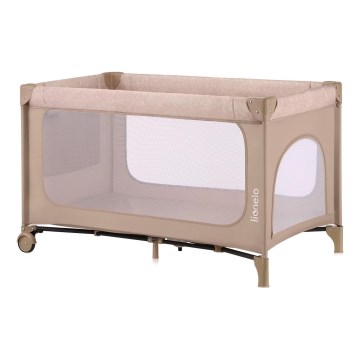 Lionelo - Cuna de viaje JASMIN EASY FOLD Beige arena