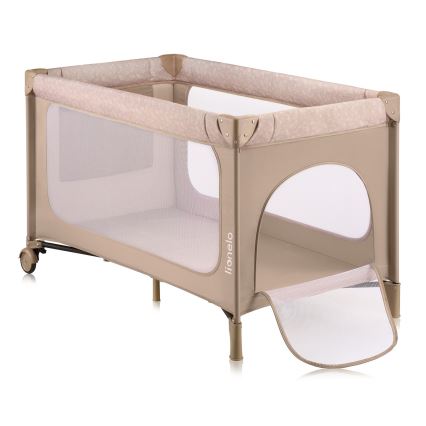 Lionelo - Cuna de viaje JASMIN EASY FOLD Beige arena