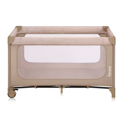 Lionelo - Cuna de viaje JASMIN EASY FOLD Beige arena