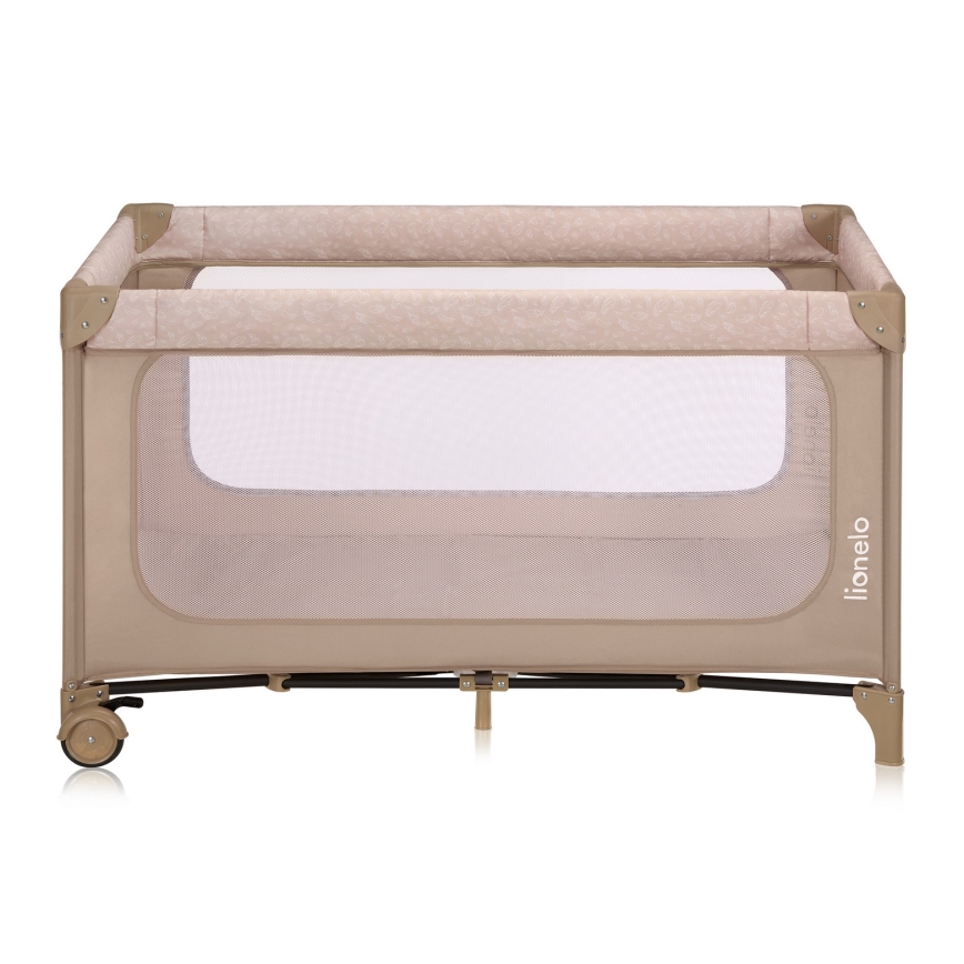 Lionelo - Cuna de viaje JASMIN EASY FOLD Beige arena