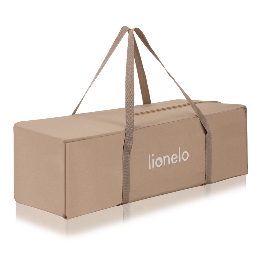 Lionelo - Cuna de viaje JASMIN EASY FOLD Beige arena