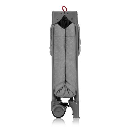 Lionelo - Cuna de viaje JASMIN EASY FOLD Gris Piedra