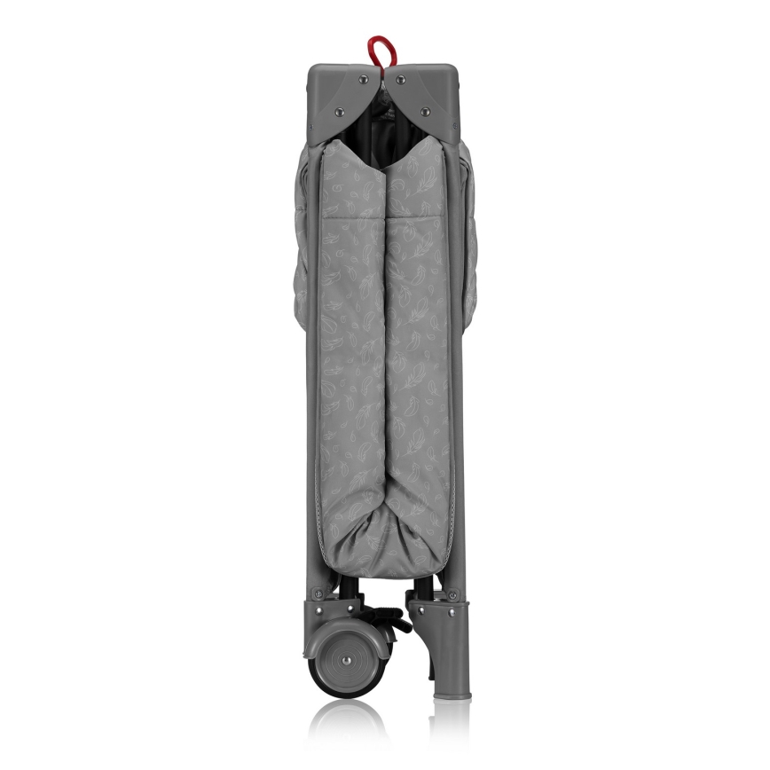 Lionelo - Cuna de viaje JASMIN EASY FOLD Gris Piedra