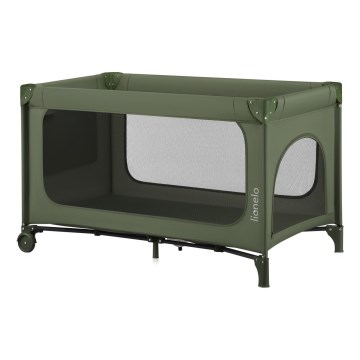Lionelo - Cuna de viaje JASMIN EASY FOLD Verde Oliva