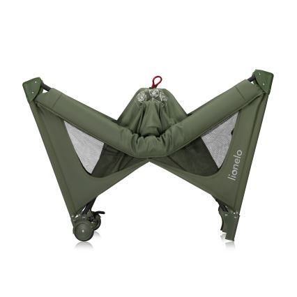 Lionelo - Cuna de viaje JASMIN EASY FOLD Verde Oliva