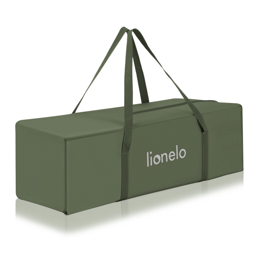 Lionelo - Cuna de viaje JASMIN EASY FOLD Verde Oliva