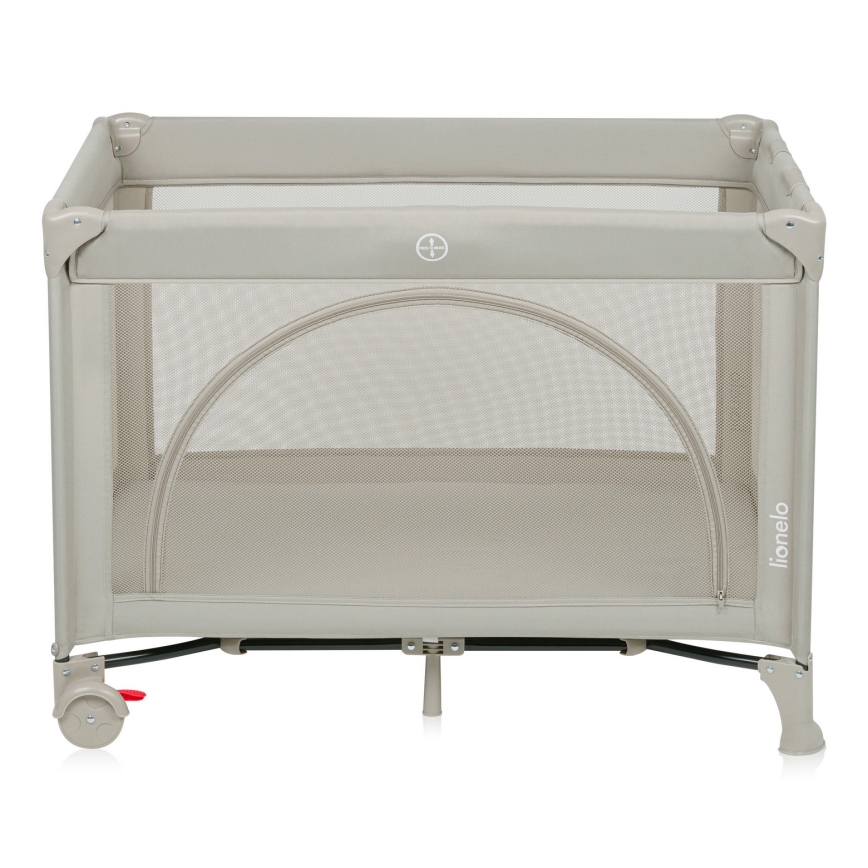 Lionelo - Cuna de viaje LAURA Arena Beige