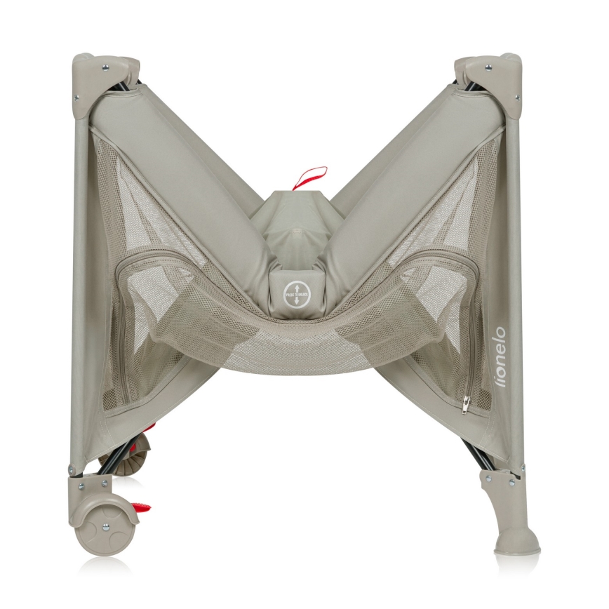 Lionelo - Cuna de viaje LAURA Arena Beige