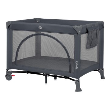 Lionelo - Cuna de viaje LAURA Gris Hormigón