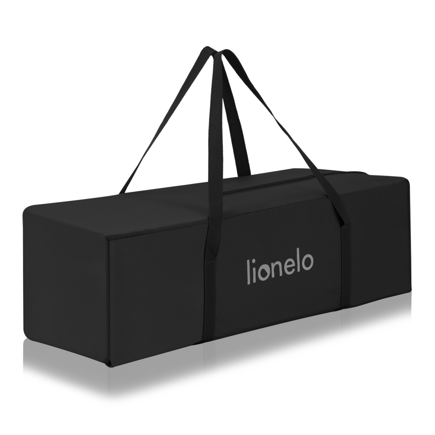 Lionelo - Cuna de viaje LAURA Negro Carbón