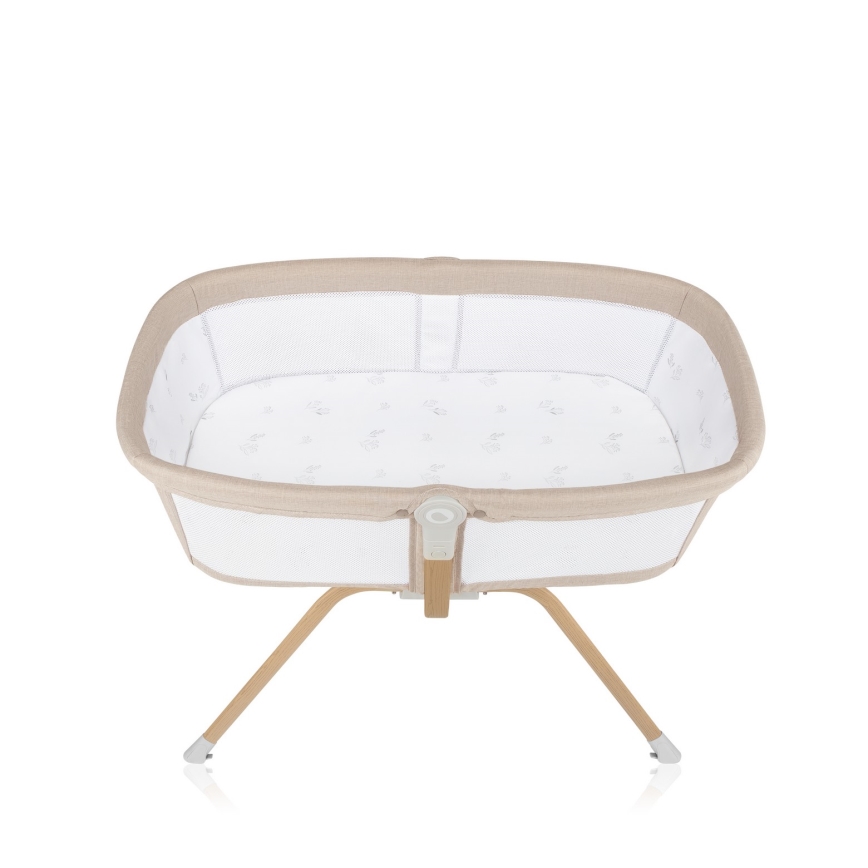 Lionelo - Cuna de viaje MALIN EVO Beige Natural