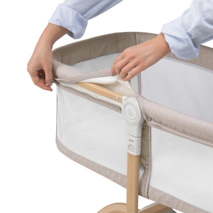 Lionelo - Cuna de viaje MALIN EVO Beige Natural