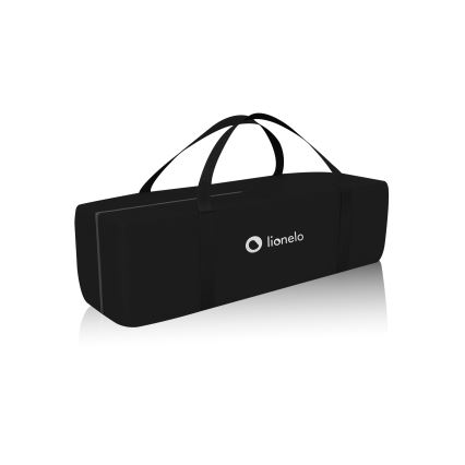 Lionelo - Cuna de viaje STEFI Black Carbon