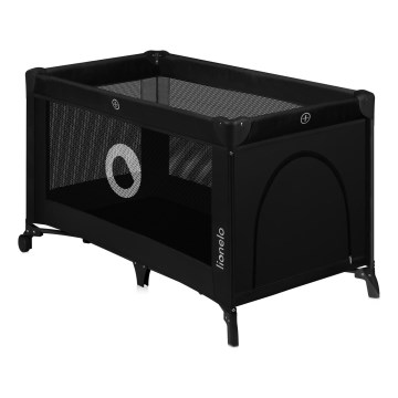Lionelo - Cuna de viaje STEFI Negro Carbono