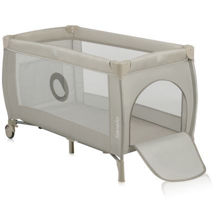 Lionelo - Cuna de viaje STEFI PLUS Beige Capuchino