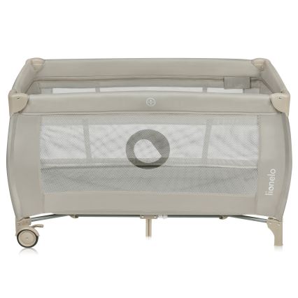 Lionelo - Cuna de viaje STEFI PLUS Beige Capuchino