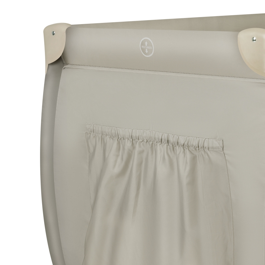 Lionelo - Cuna de viaje STEFI PLUS Beige Capuchino