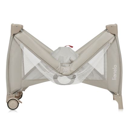 Lionelo - Cuna de viaje STEFI PLUS Beige Capuchino