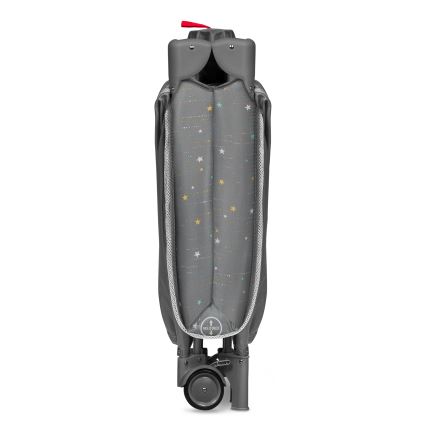 Lionelo - Cuna de viaje STEFI PLUS Gris Multicolor